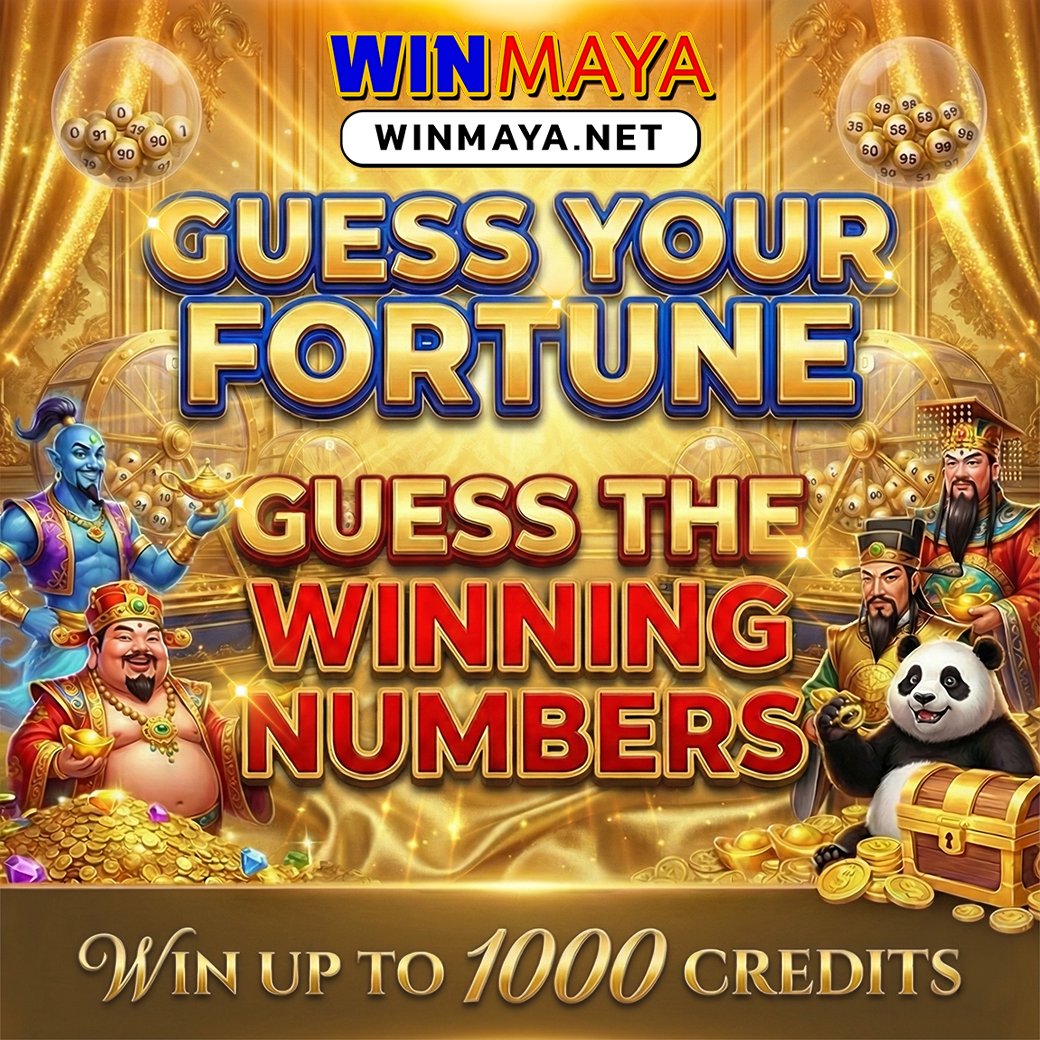 Winmaya_'s tweet photo. 🎉 Guess Your Fortune Part 3 🎉
Paano sumali

1️⃣ I-follow ang Page 
2️⃣ I-like &amp; Comment ang Guess Your Fortune 2025 #winmaya sa post na ito
3️⃣ Ipadala ang screenshot sa Messenger (follow + like + comment) + Username + 2-number guess https://t.co/n9fqjq8580