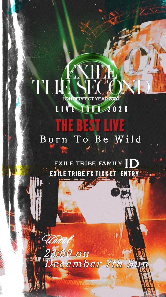 EXILEsecondチケット EXILE THE SECOND (@EXILETHESECOND_) / Posts / X