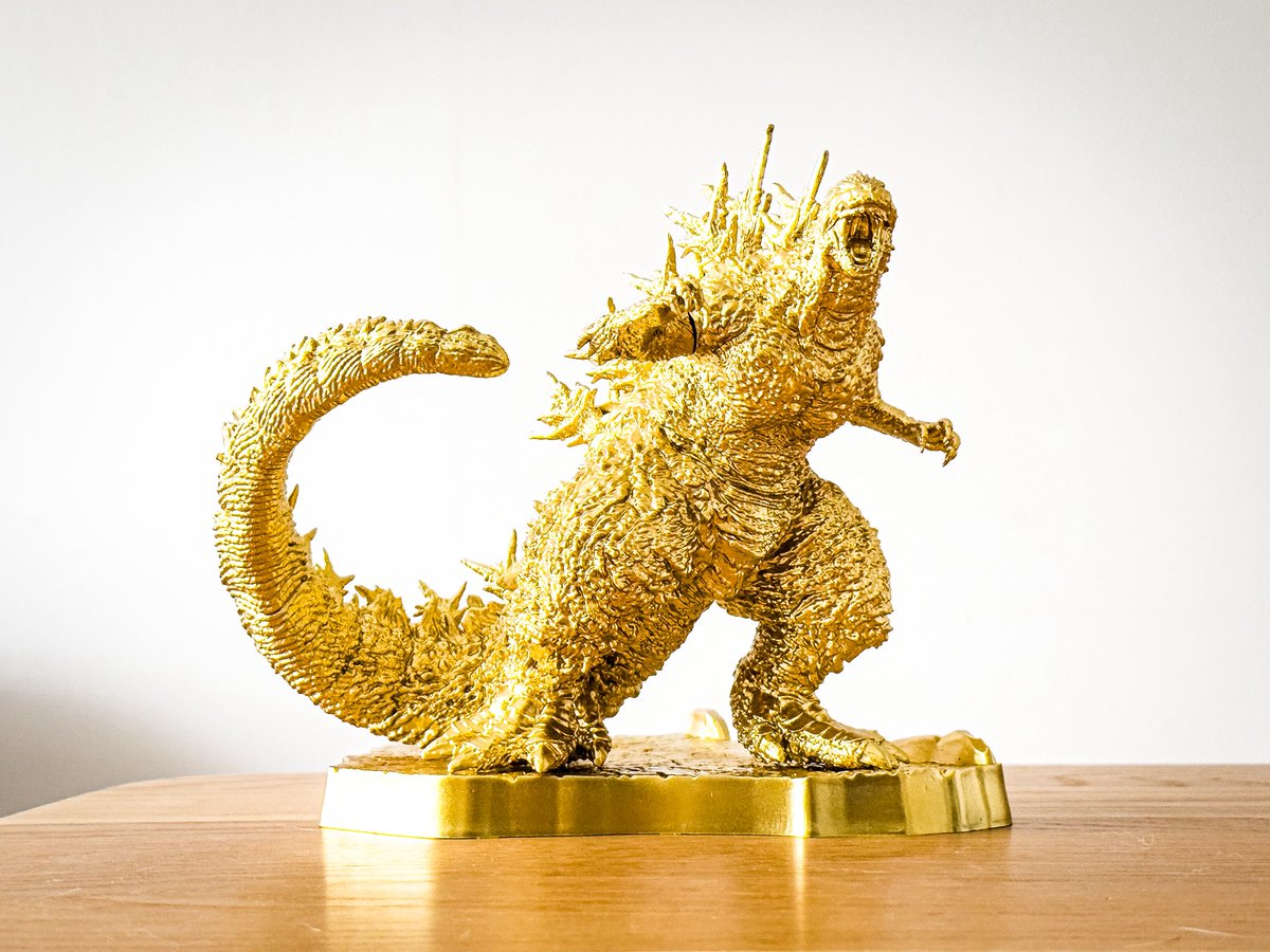 Desktop Monster ゴジラ2023 ドンキホーテ 限定Gold ver開封 シルバー