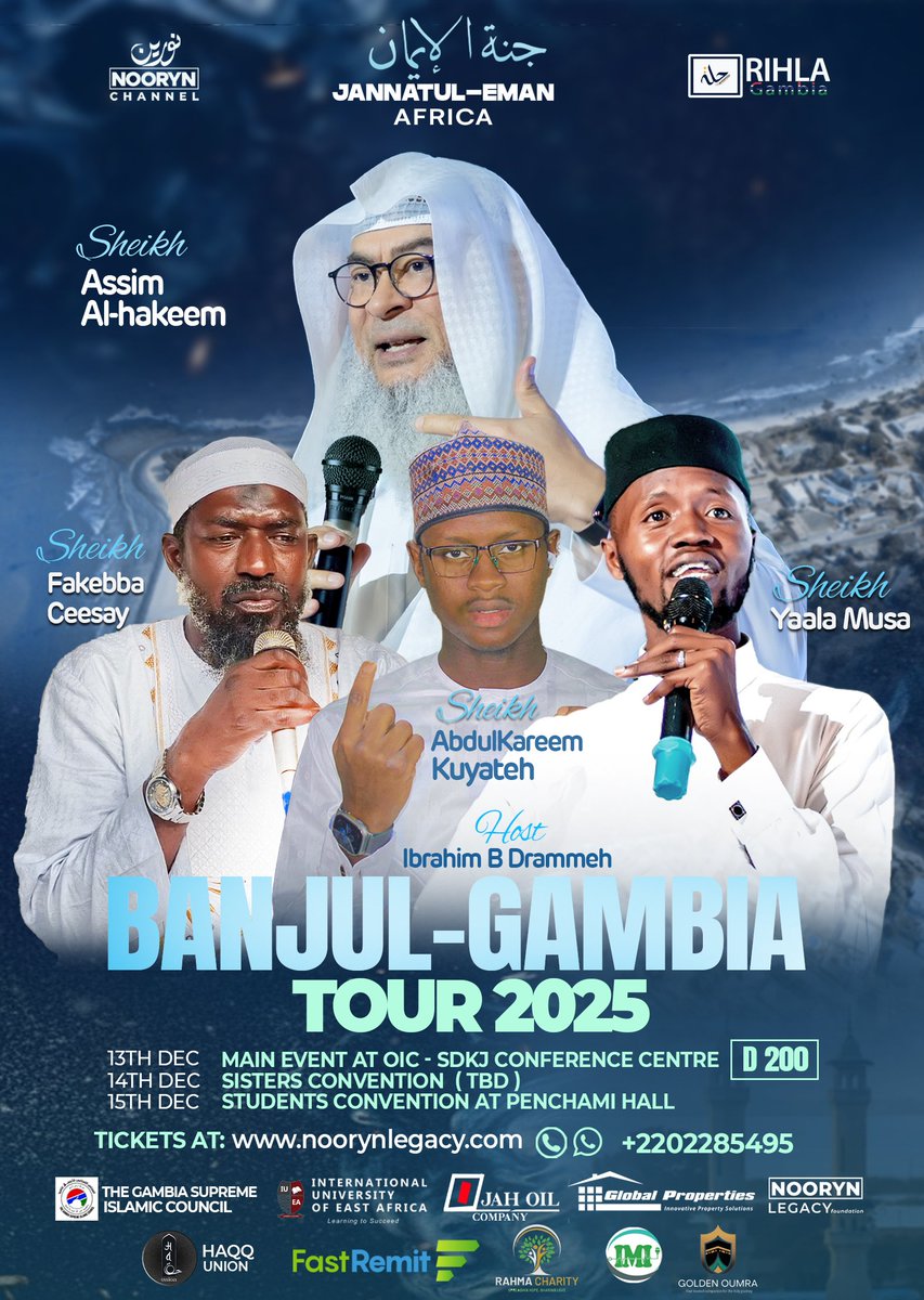 NoorynChannel's tweet photo. Jannatul Eman Gambia. https://t.co/0XRIWYVd04
