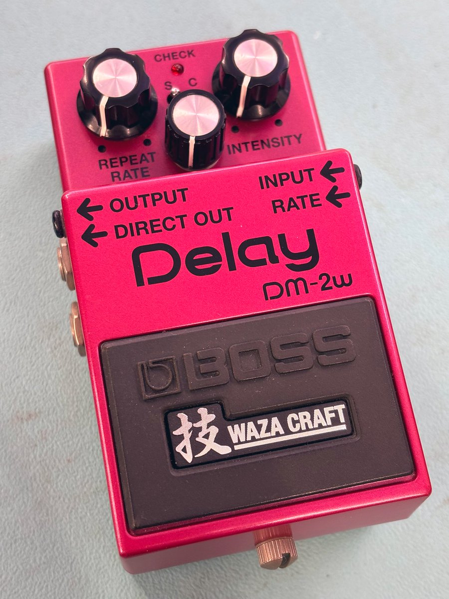 🎸楽器コーナー🎸 BOSS DM-2W 品出ししました！ アナログディレイの名