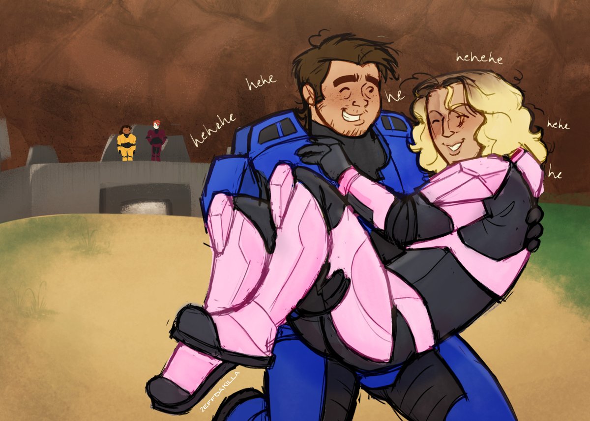 zeffdakilla's tweet image. my grif and simmons design lowk boring i made them super quick #rvb #redvsblue