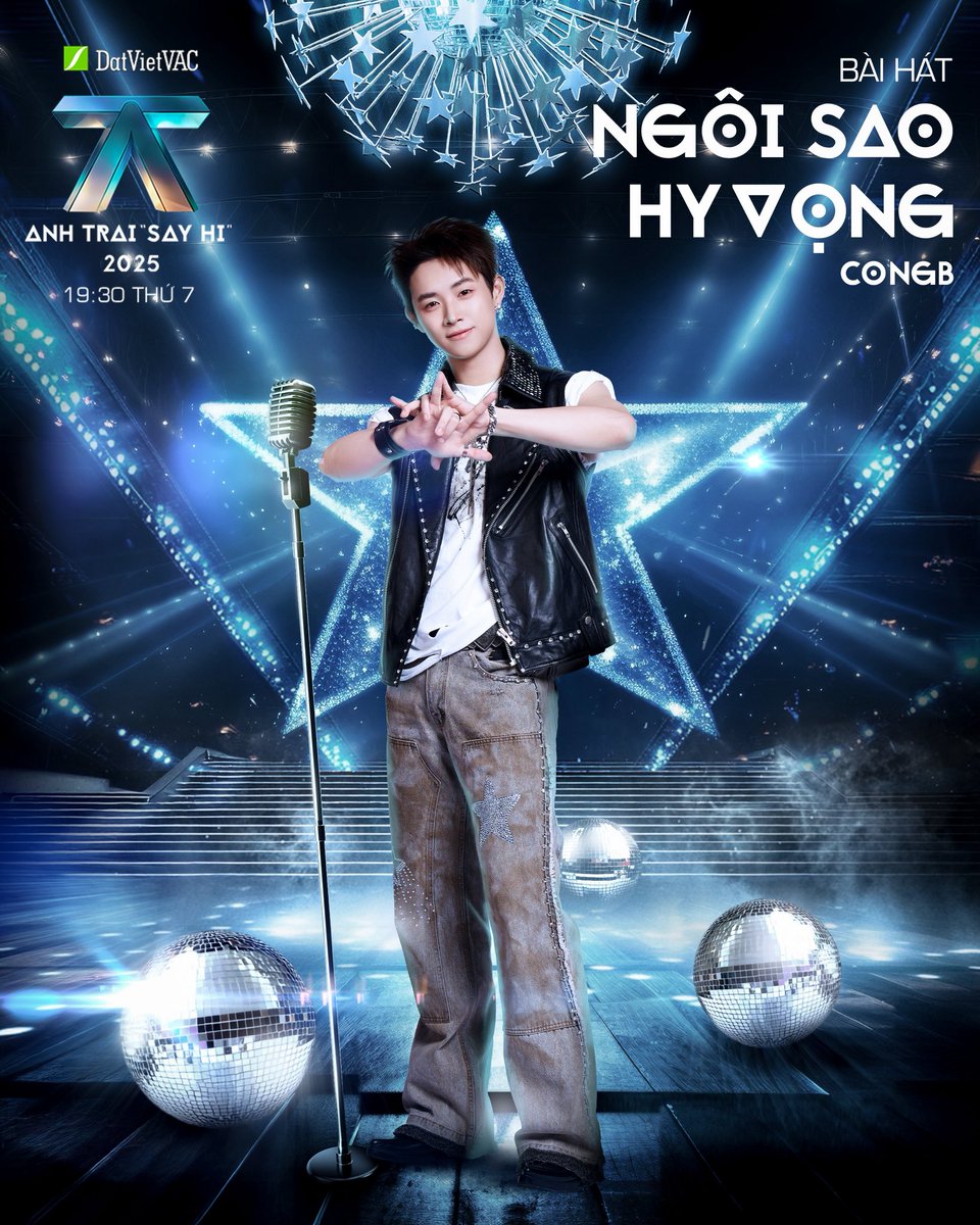 Unicong!! let's watch “Ngoi Sao Hy Vong” with me at 7:30 tonight 🌟
#CONGB #AnhTraiSayHi2025 #NgoiSaoHyVong