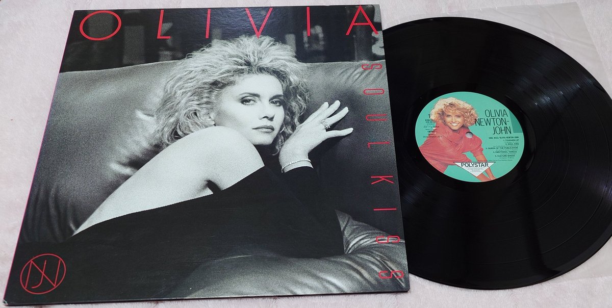 Olivia Newton-John 「Soul Kiss」1985年 邦題「麗しの瞳」は通算13枚