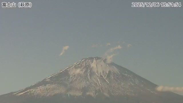富士山 13:43, Sat. December 6, 2025(JST) Mount #Fuji(#Fujisan)(#富士山