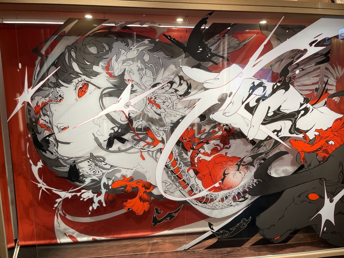 銀座で米山舞先生の個展へ とにかく圧倒的な美で殴り倒してくる