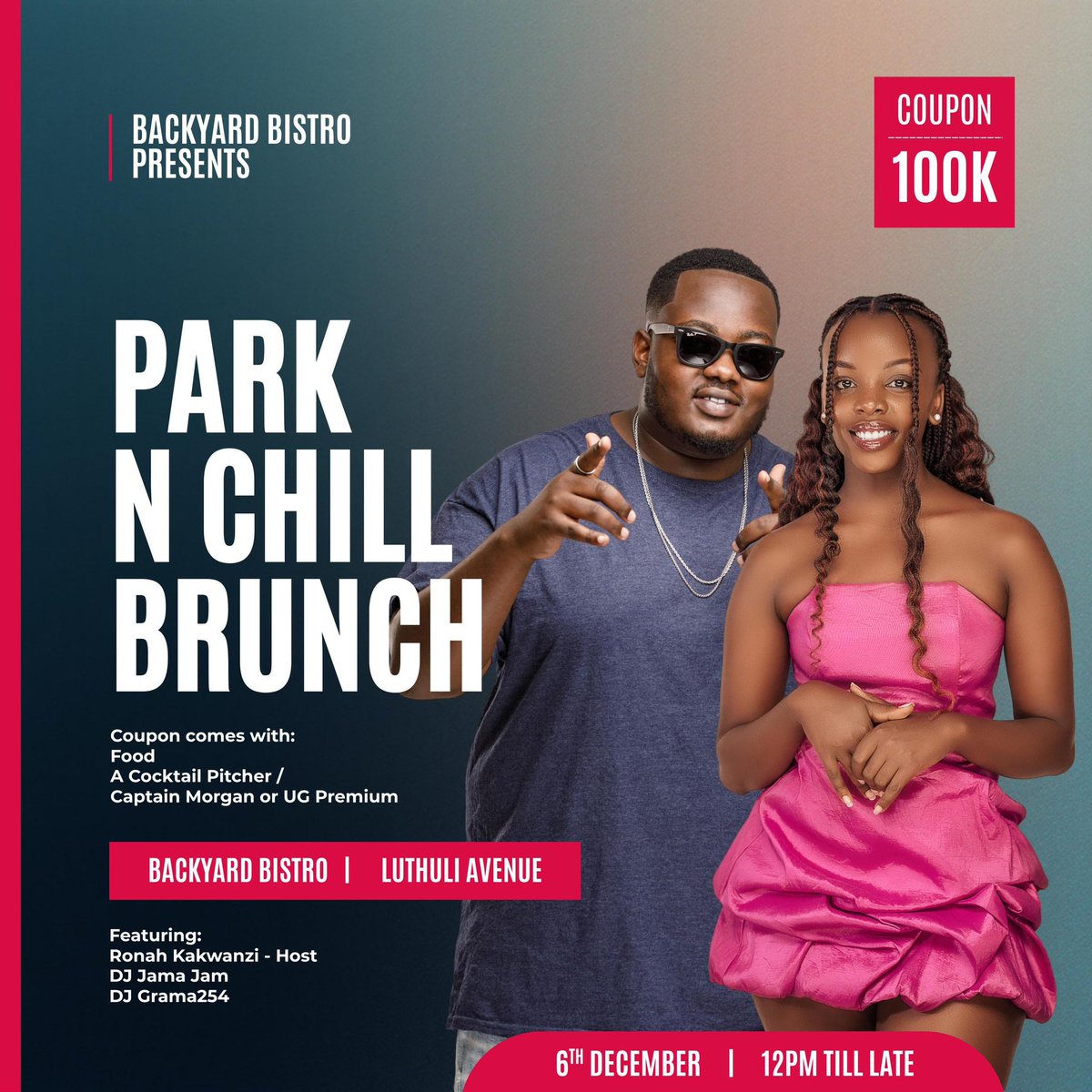 RachealMukalazi's tweet image. Haven’t booked your ticket to @BackyardBistro yet? This is your moment 😊 the first ever brunch is happening with the most vibrant hosts and you’ll want to be there.
Secure your spot now!
@MaamaKampala21 
@GyozlynB 
@CarolPrim3 
#GoldenPosts