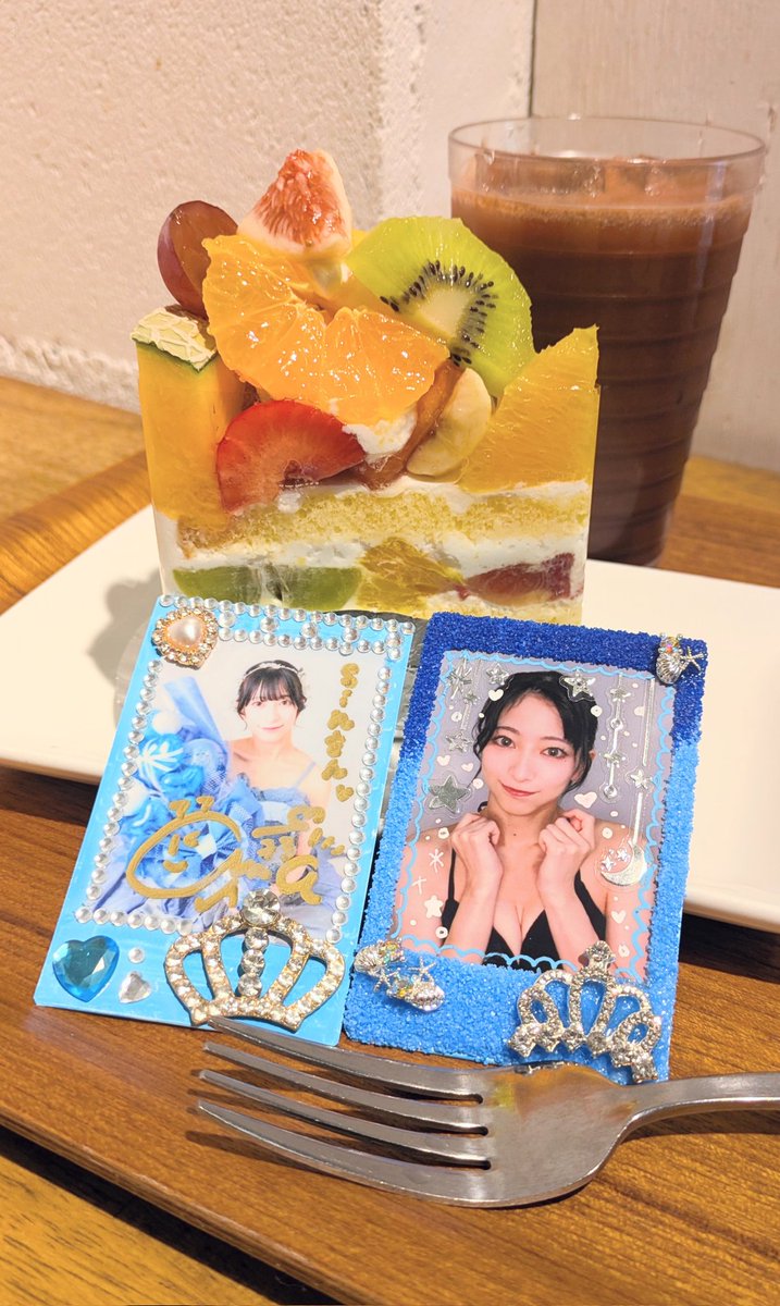 レアな王冠チェキシリーズ👑📸 有紗のティアラとお揃い感があって