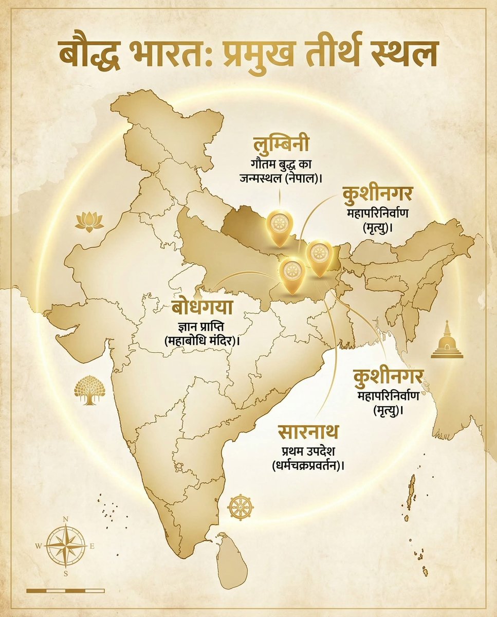 YadaveduGuide's tweet photo. प्रमुख तीर्थ स्थल!!

#UPSC 
#upscpreparation 
#yadaveduguide https://t.co/PaDnASygv2