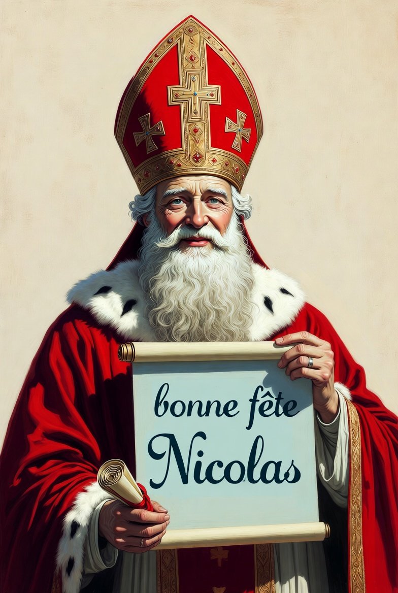 Bonjour ! Très belle journée à tous bon courage à ceux qui travaillent, et bonne Saint Nicolas ✨️🎄✨️