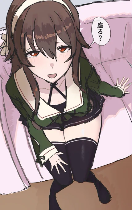 (…ソファに?膝に?)ってなるヤツ