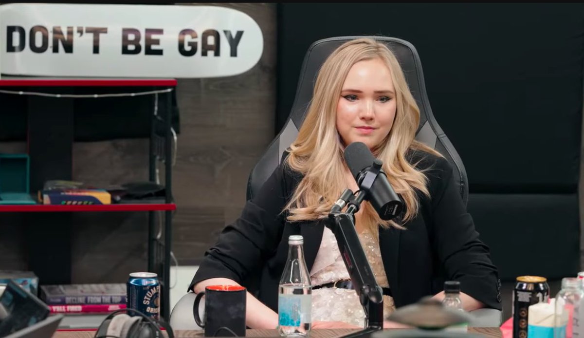 Guest on Timcast uses skateboard deck in animated discussion (Milo x Santos), then places it on the shelf, turning it into a banner ad.
 L O L
<a href="/Timcast/">Tim Pool</a>