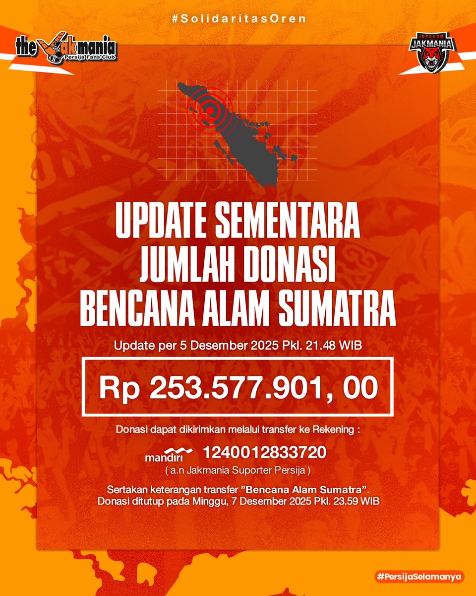 the Jakmania tweet media
