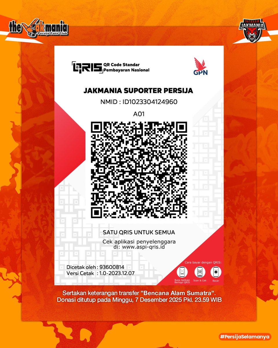 the Jakmania tweet media