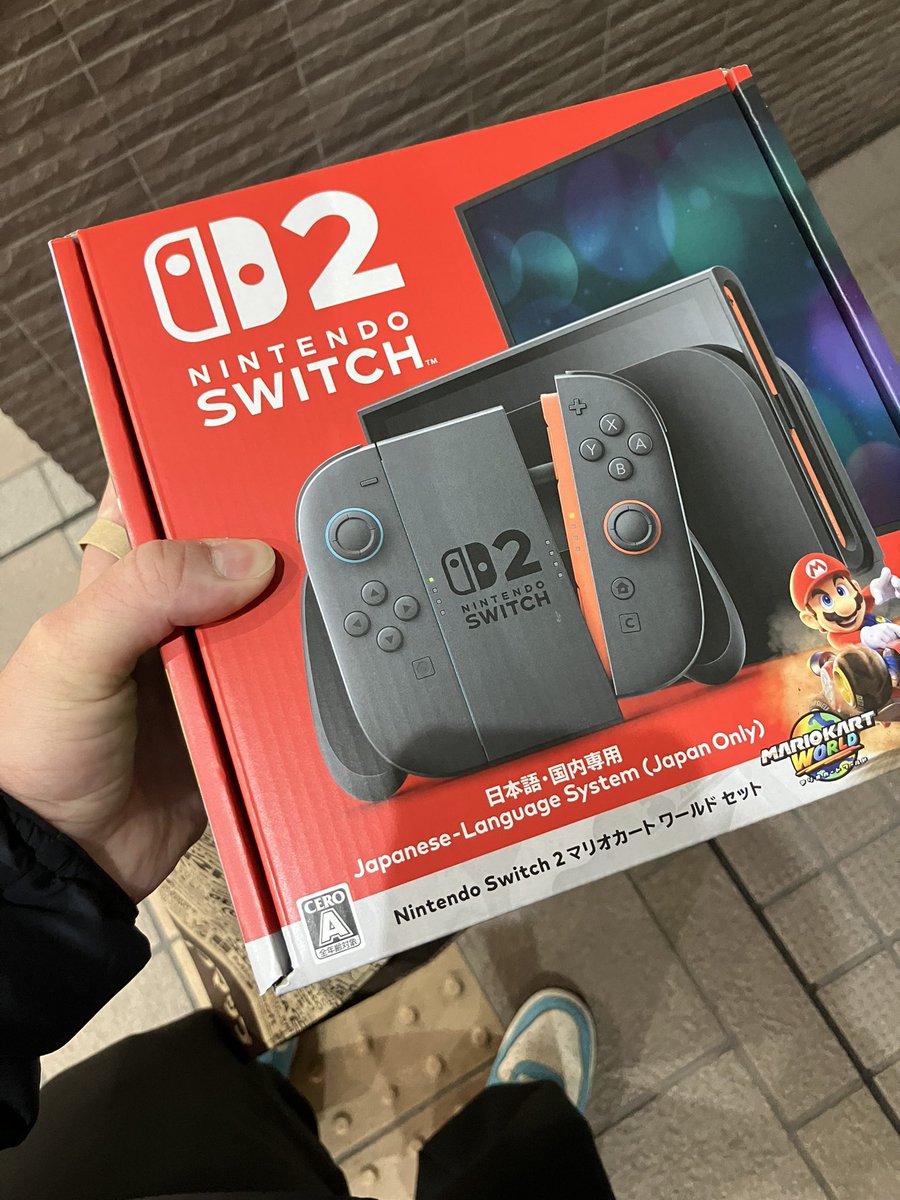 kita_ce's tweet photo. ビッグカメラでSwitch2普通に買えたw

#Switch2
#ビッグカメラ https://t.co/2SQeU7ExVV