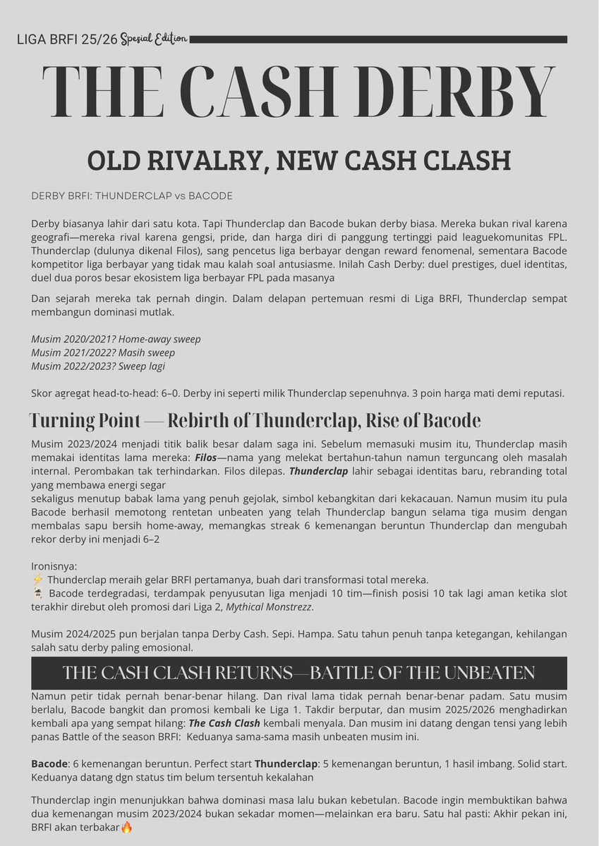 THUNDERCLAP ⚡ FC tweet media