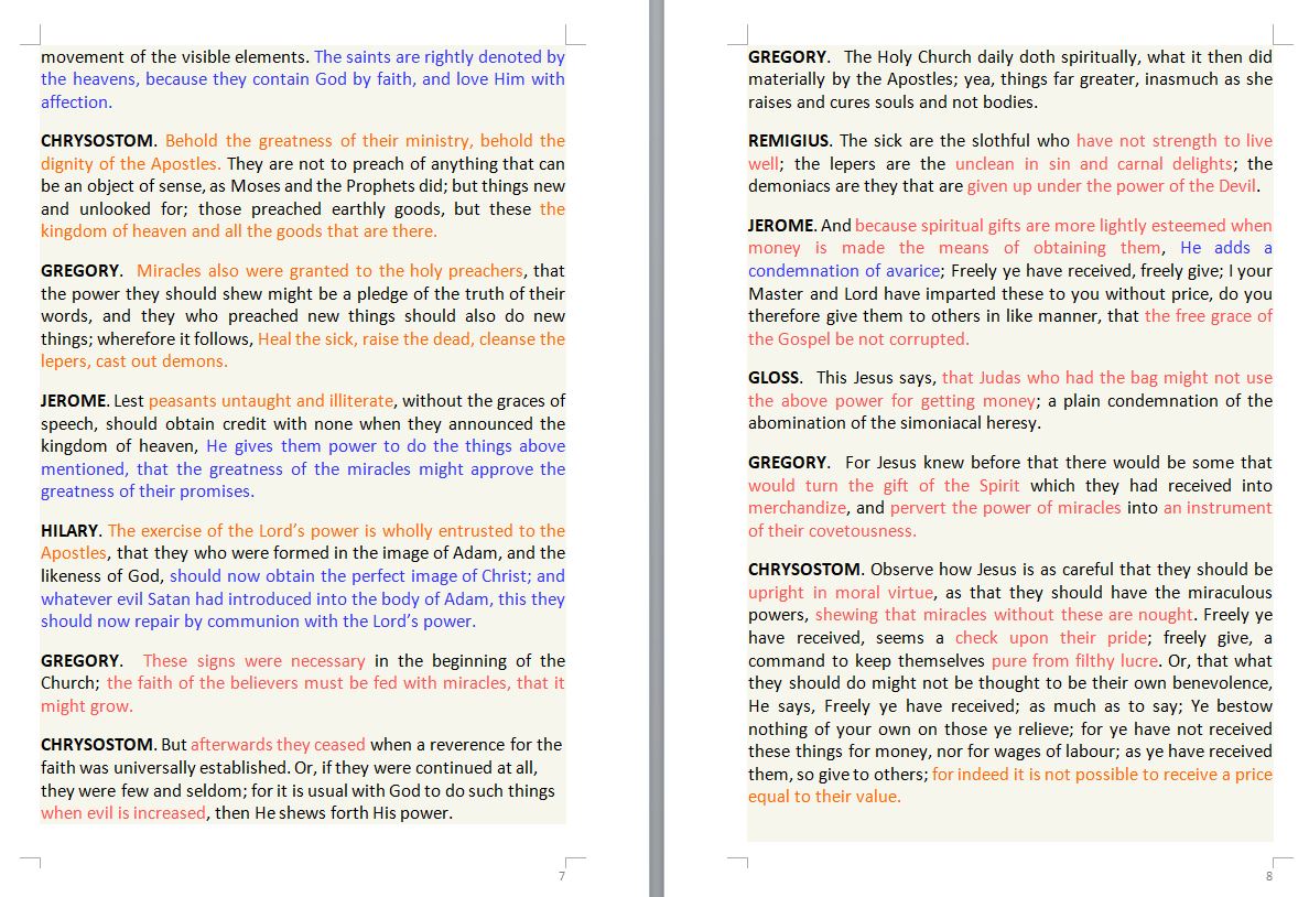 Michael65413248's tweet image. References:
x.com/Michael6541324… x.com/Michael6541324… x.com/Michael6541324… x.com/Michael6541324…
#Matthew9:35–38, #Matthew10:1,5-8
biblegateway.com/passage/?searc…
Saints’ Commentaries #CatenaAurea
ecatholic2000.com/catena/untitle…
ecatholic2000.com/catena/untitle…
⬇️↘️4 Slides