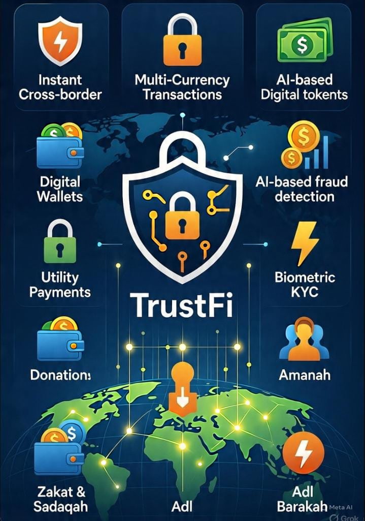 mrxyz6523's tweet photo. TrustFi redefines financial confidence. Manage, transact, and grow your digital assets with a Shariah-compliant platform built for transparency, security, and ethical Finance
https://t.co/Jms5Bjq8eH
@Globalsephere
#DigitalFinance #ShariahCrypto #SecureTransactions #TrustFirst https://t.co/jn4k8fLPd8