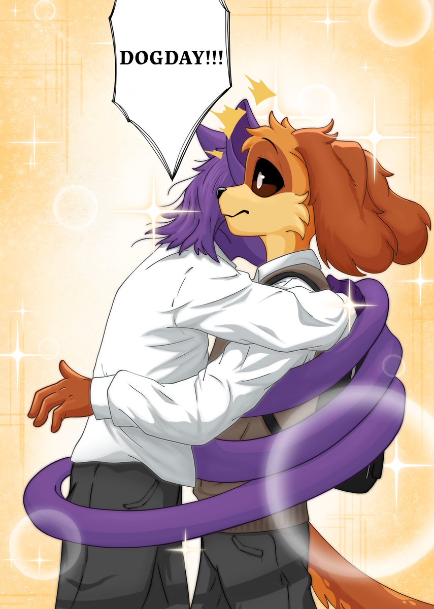 bowHK_art's tweet photo. (2/3)
I feel like I’ve gotten better, I really love this panel, and the reason is…

#SmilingCrittersAU #catnap #dogday #magiccrittersau https://t.co/d43Y82iwxc