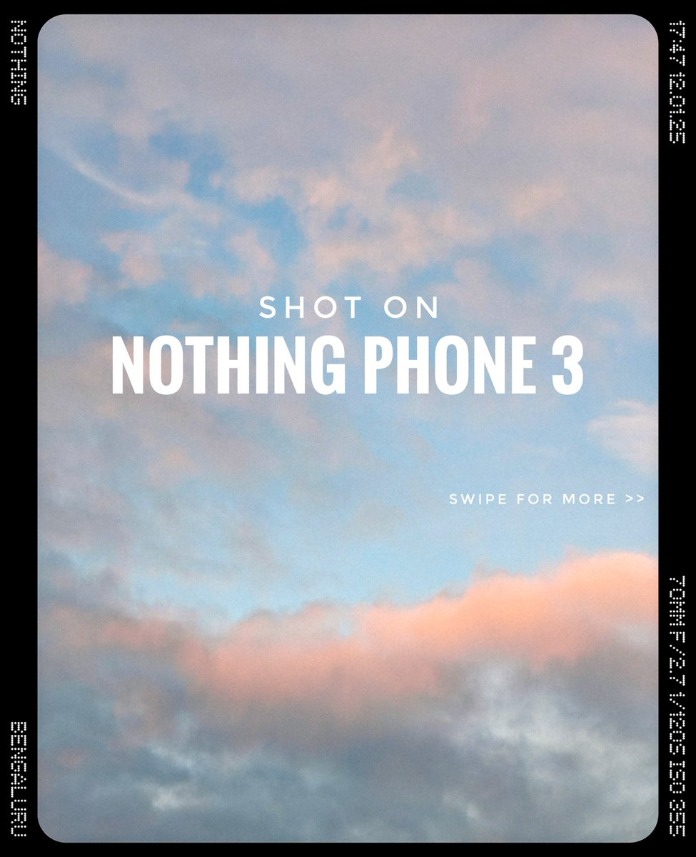 its_sa_nam's tweet photo. When the lens understands the moment.

Shot on #nothingphone3 

#withnothing https://t.co/faysD9Npuu