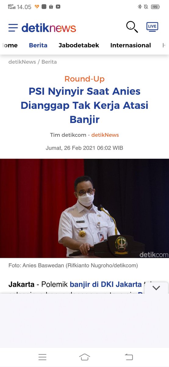 Wakakaka.....dulu jaman DKI dipimpin pak Anies, setiap DKI banjir, PSI pasti nyinyirin.
Lah, sekarang ada bencana banjir, katanya " stop ekspoiltasi bencana untuk pecah belah ".
Apa ini karena gara2 menhut yang dari PSI , banyak tuntutan untuk mundur oleh masyarakat?