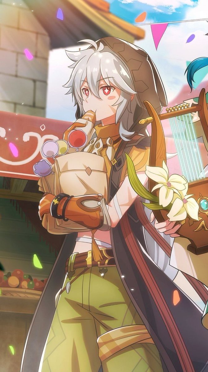 LupicalElectro_'s tweet photo. " Hoy fue un buen día de compras hehe~ "

Le habían dado muchos regalos por acabar rápido una misión.

#GIRP #GenshinRP https://t.co/d2GkrednxP