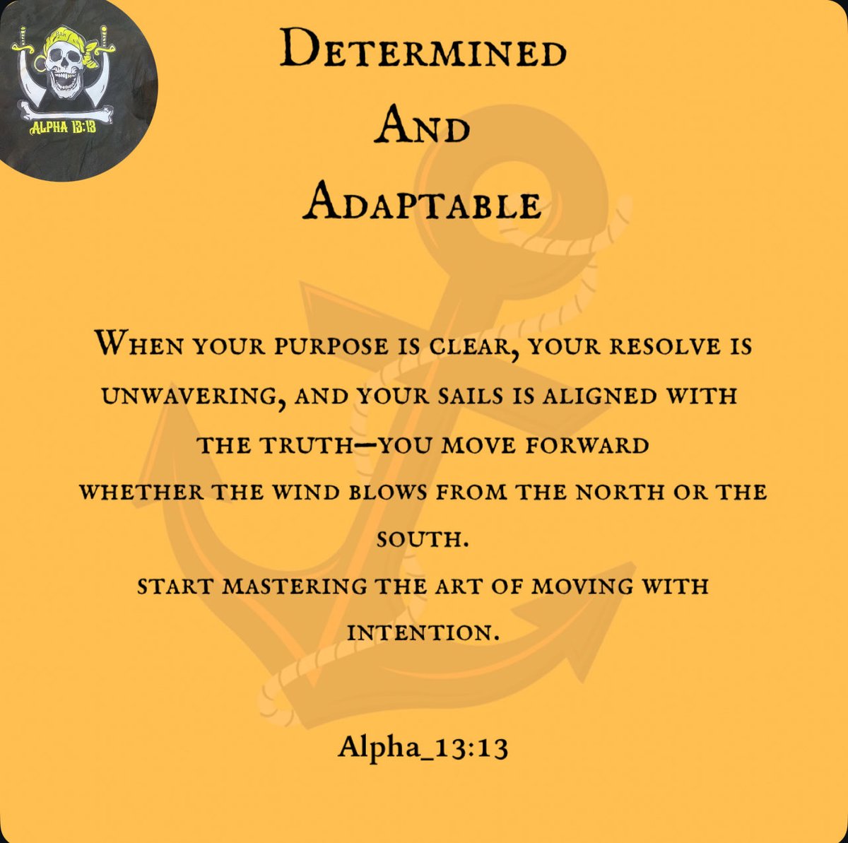 Alpha_Zoumer's tweet photo. My direction is mine to choose.
The wind is just a conversation. 💛🏴‍☠️ https://t.co/knFs5Su3qd
