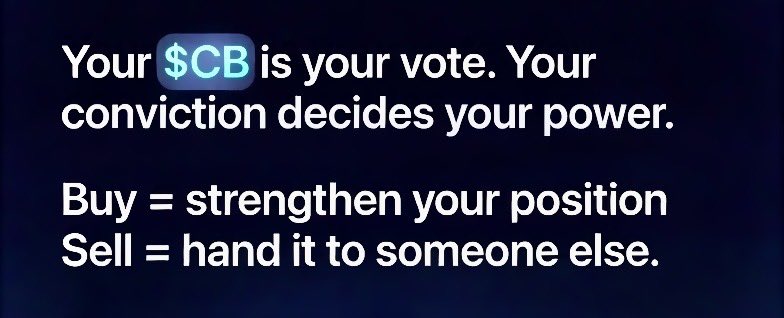 Once the #CitalBlock smart contract is renounced, control returns to the community permanently. This means Cital Block automatically becomes fully decentralized.

Your ownership in $CB becomes a direct reflection of your conviction. Ownership will be determined entirely by the