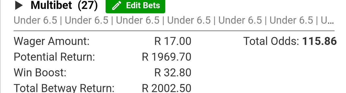 MAKHATHAZAA's tweet photo. UNDER 6.5 BOOKINGS

BW26CD453A
14:30 https://t.co/AlxbVv6O3B