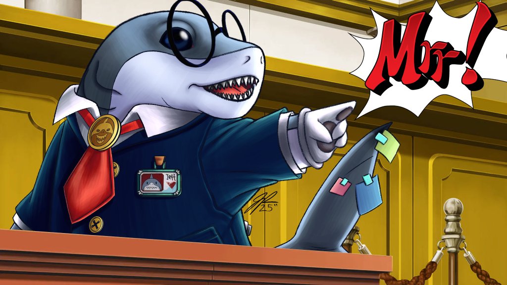NatureCent's tweet photo. #MarvelRivals #Marvelrivalsfanart #Marvel #Jeff #jeffthelandshark #JeffPremacy #PhoenixWright #JeffWrightAttorney #Jeffisbestboy https://t.co/5By9CLiLiF