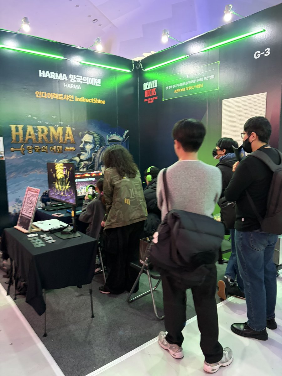 harma_jp's tweet photo. HARMAは今韓国東大門DDPで #BeaverRocks に参加しています！
明日まで行われるますので、お近くにいましたらぜひ遊びに来てください！！🔥 https://t.co/W9cE1o9ab7
