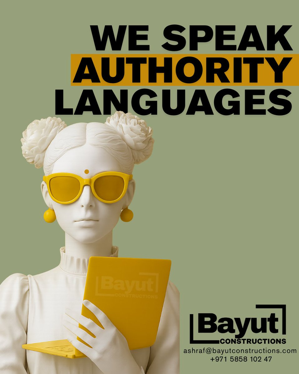 bayutuae's tweet photo. بيوت للإنشاءات | هندسة الطابق الأرضي + 4 وموافقات دبي 
• التصميم المعماري والإنشائي
• الهندسة الإنشائية وحساب الأحمال
• الموافقات: بلدية دبي، هيئة تنمية دبي، تراخيص، هيئة تطوير دبي، هيئة كهرباء ومياه دبي، اتصالات/دو
#dubai #InteriorDesign #Construction #authorityapproval https://t.co/fh0Wc1hEs2
