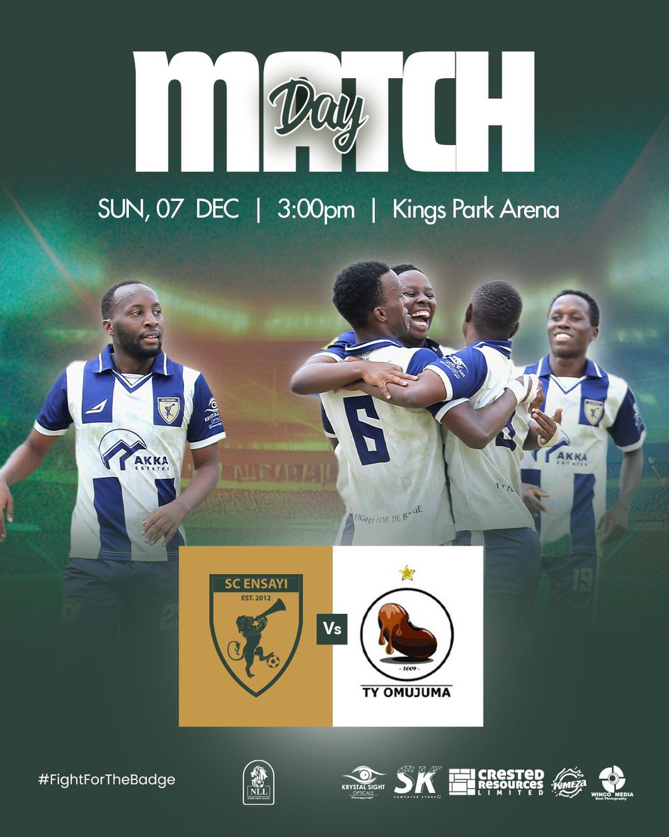 ScEnsayi's tweet photo. Up Next ⏩️ 

The reigning @ntare_league champions @omujuma 

When two of the unbeaten teams walk on to the pitch, it feels less like a match but more like a meeting of fate. 

The fans will enjoy an hour of pure football movie  🍿 🎥

COME ON YOU #CITIZENS 

#FightForTheBadge https://t.co/ema5jVO6T1