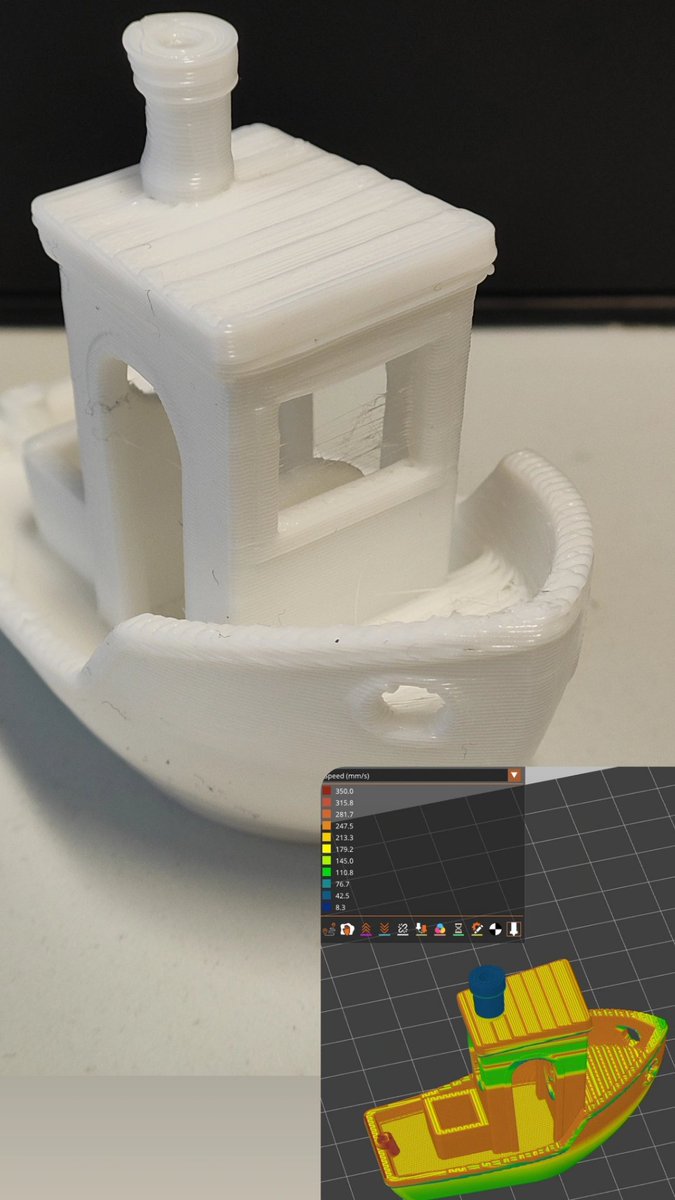 Tisk alzamentu na trochu vyšší rychlost.
Kostka, 14 minutová a 8 minutová 3D Benchy.
Alzament PLA+
chiptron.cz/jak-jsem-koupi…