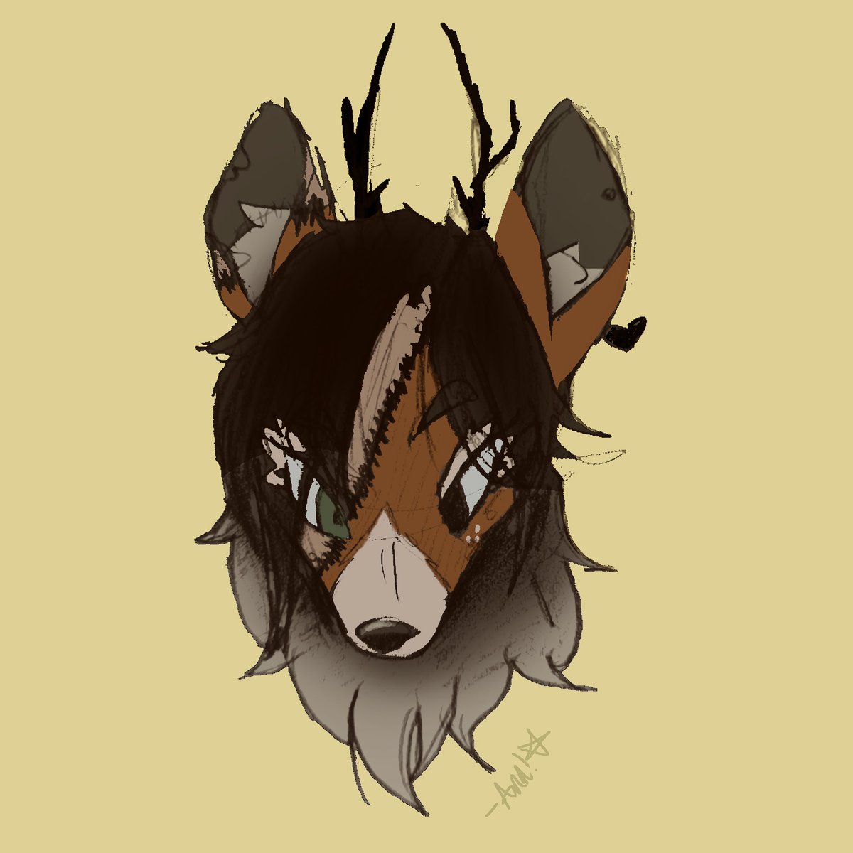 a_akisaurus's tweet photo. Hi. 

🪡🪡🪡🪡🪡
🔩

#digitalart #art #artontwitter  #artistsontwitter #artistontherise #artist #furryartists #furryart #fursonaoc #fursona #furry #furryfandom #deerfursona #itsalive  #undead #teuk #tortilleriaelpaisaoatplayersouyea🛩️🥀💔💔🥀🪑🔥 https://t.co/TBIJKFZcgG