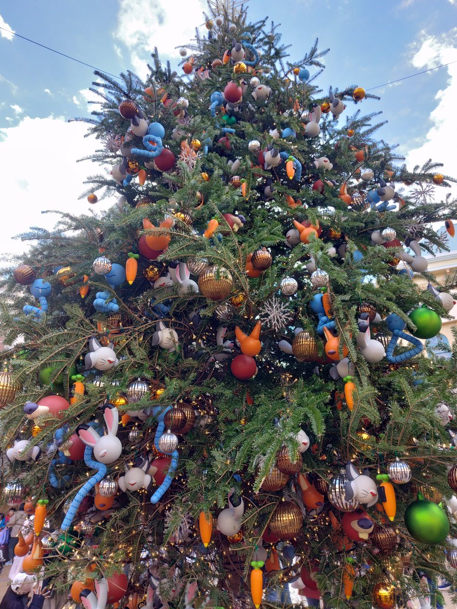 ズートピアツリー🎄可愛い😳❤ カードもGET💗