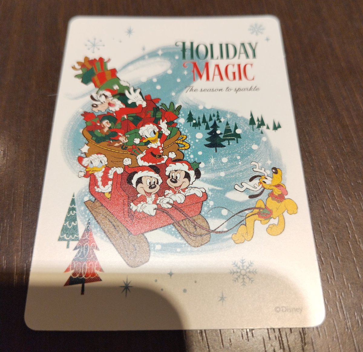 ズートピアツリー🎄可愛い😳❤ カードもGET💗