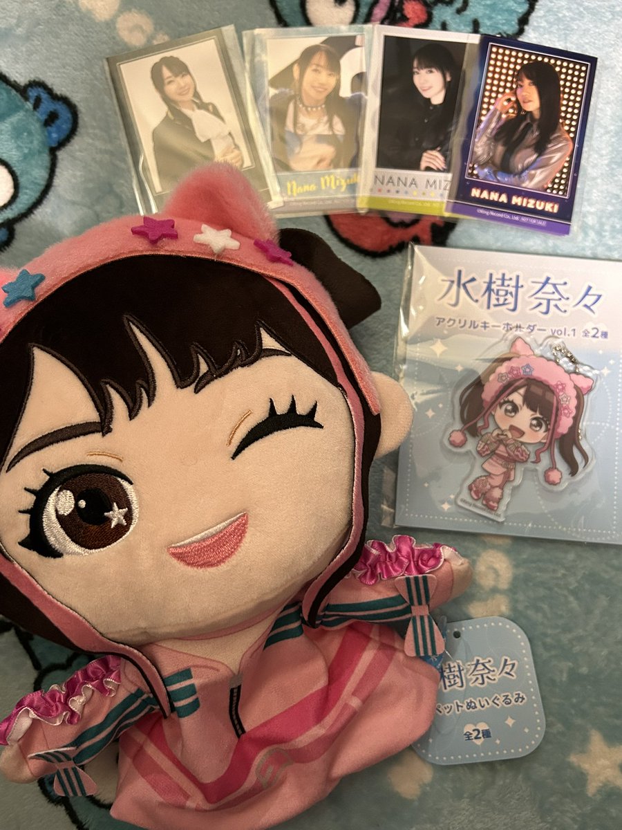 水樹奈々 × GiGOキャンペーン❣️✨ パペットぬいぐるみとアクキー取れ