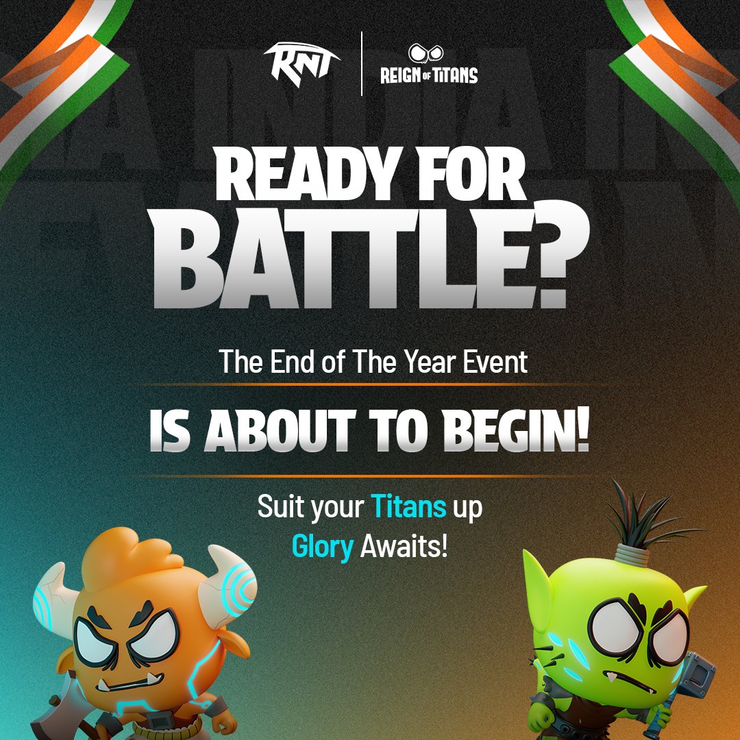 Reign of Titans India tweet media