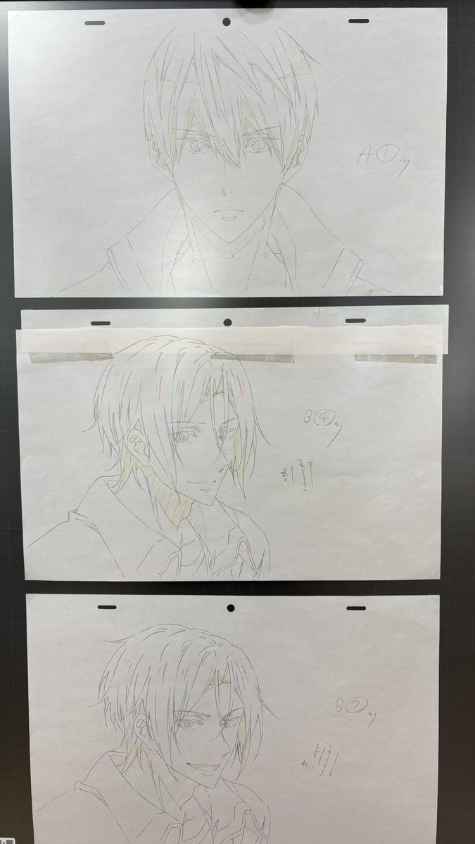 宇治東アルプラザにFree!の原画あるんだけどどのシーンかはっきり