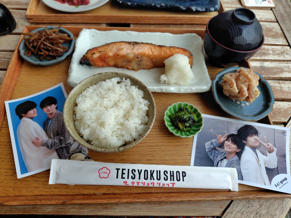 まさまさ💙💚デートの定食屋さん🙌 納豆食べれないからどうしても食べ