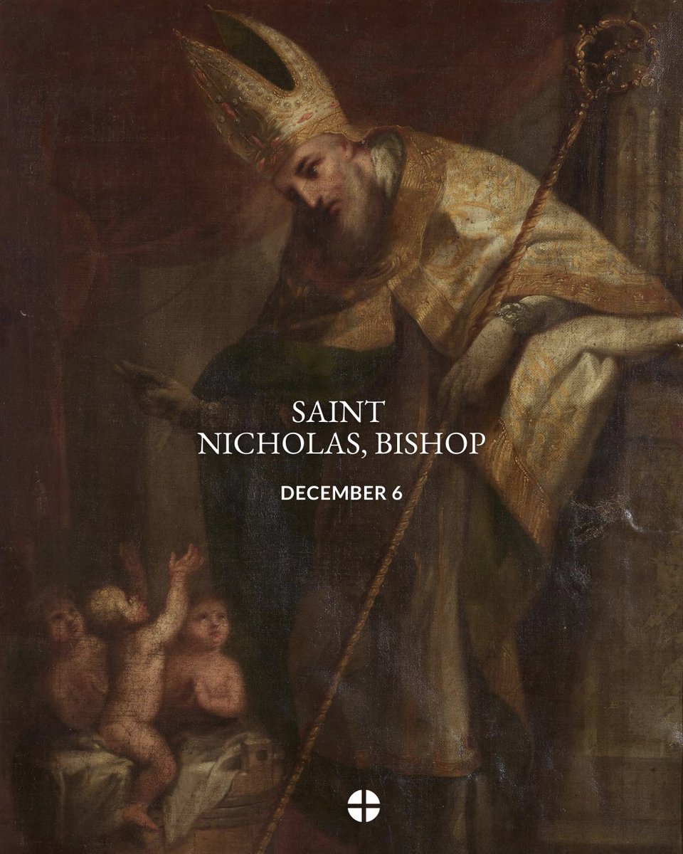 USCCB's tweet image. Saint Nicholas, Bishop, pray for us!