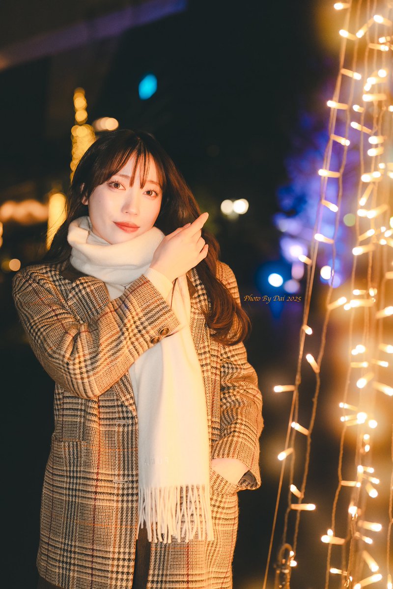 速報】 Model : 柚木ふゆさん @fuyu_yuzuki #イルミネーション #α7RV