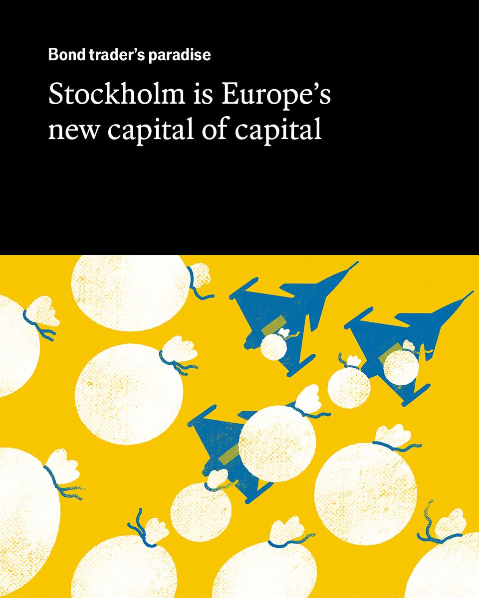 Ask a European banker how to reinvigorate their continent’s capital markets, and they will likely start enthusing about Sweden—with good reason econ.st/4iFUy27

Illustration: Satoshi Kambayashi