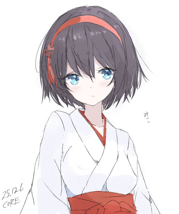 巫女服rkgk少女