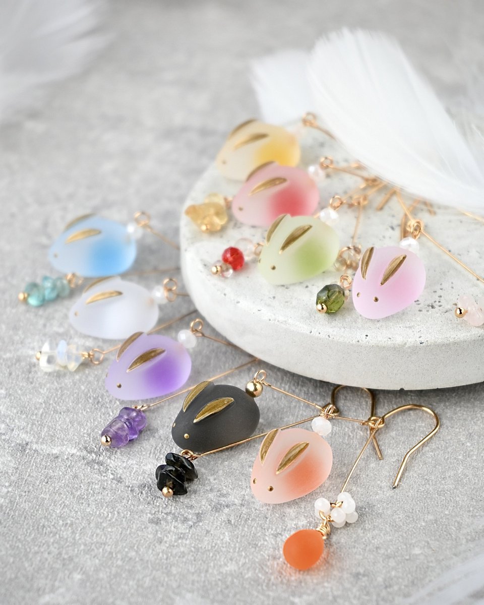 雪うさぎたくさんのご注文ありがとうございます☺️ そろそろ一度にお