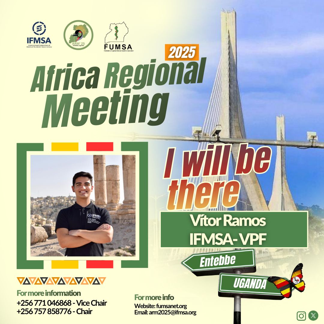 d37986's tweet image. Uganda is rolling out the warmest vibes as we get ready to host our IFMSA Vice President for finance ! 🇺🇬💫
🔥🔥🔥🔥🔥🔥🔥🔥🔥
From the heartbeat of Africa to the soul of Uganda, we’re ready to welcome you with joy, and unstoppable energy.
🌍💛  Uganda awaits with open arms! 🎉🔥