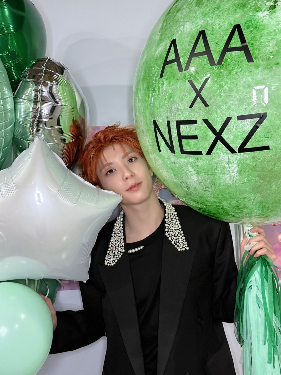 YUKI NEXZ on the AAA 2025 Red Carpet