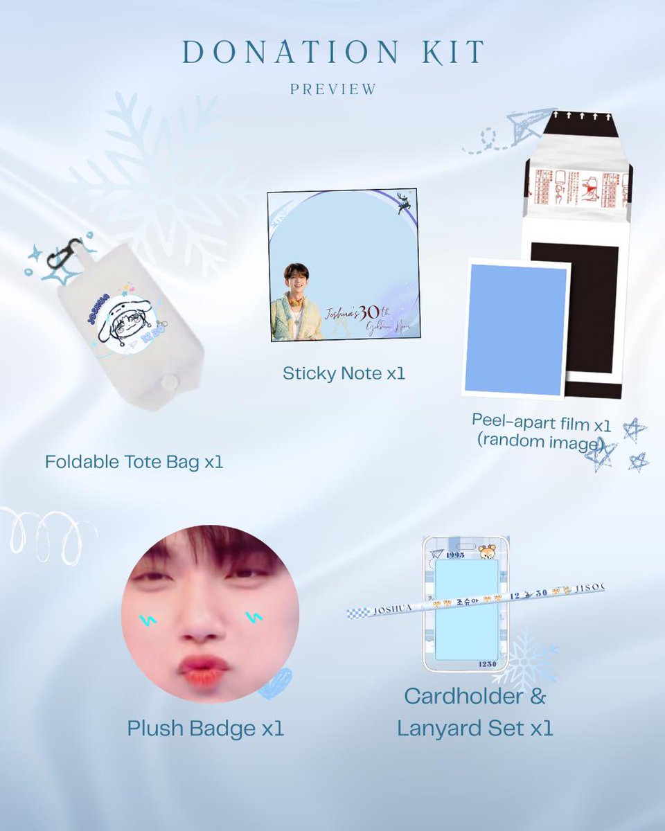 🌟 Preview Time, Carats!
Shhh, we're revealing a little secret! Here's a first look at the adorable freebies and the donation kit.

Swipe to see them all! 👉 Comment which design has your heart? 💖

#GentlemanVow #Seventeen #Joshua