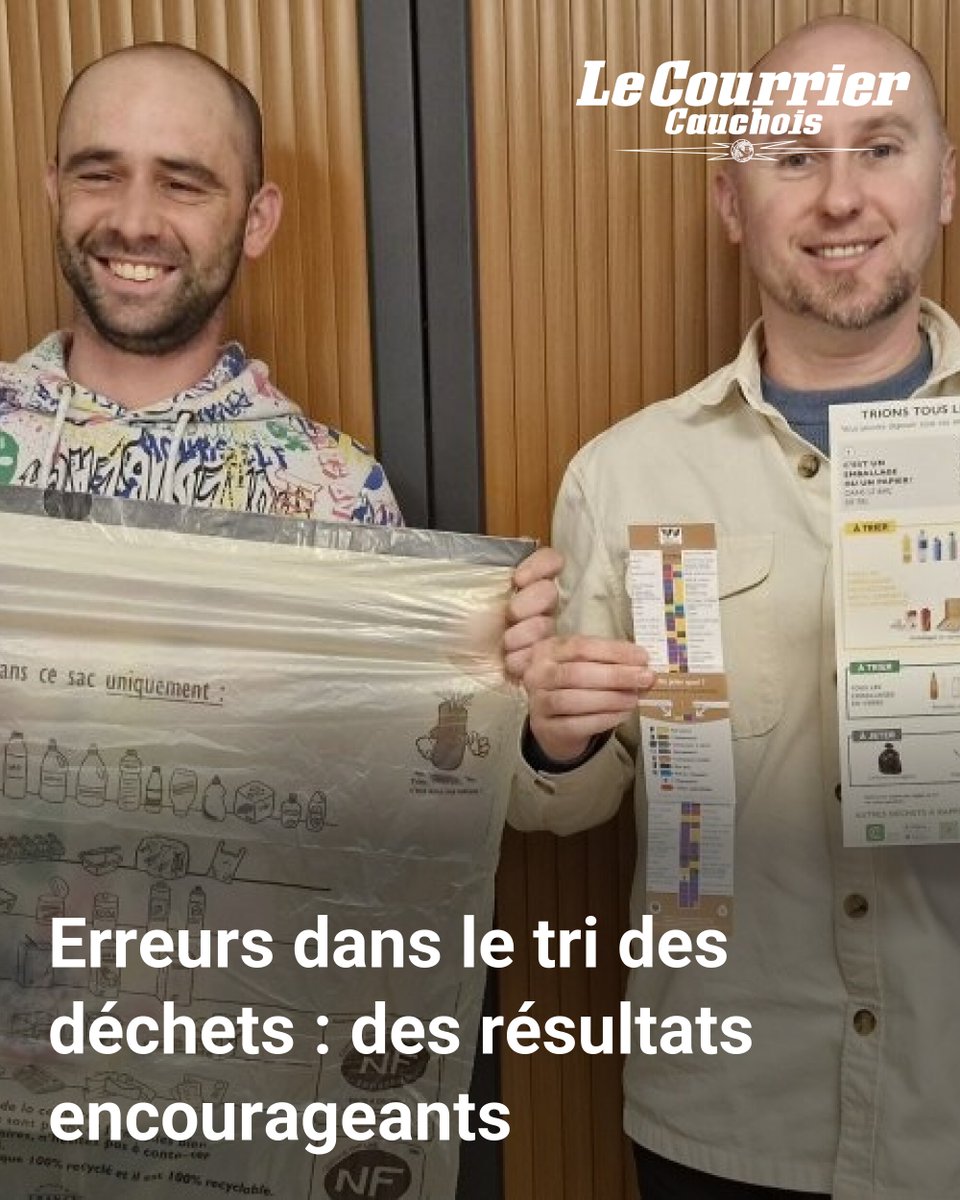 Yvetot. Avez-vous déjà retrouvé votre sac-poubelle avec un autocollant "erreur de tri" ? On vous explique ce qu'il faut faire.
➡️ l.lecourriercauchois.fr/y6z